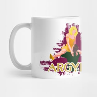 Henry Cavill as Argylle action movie 2024 graphic design Mug